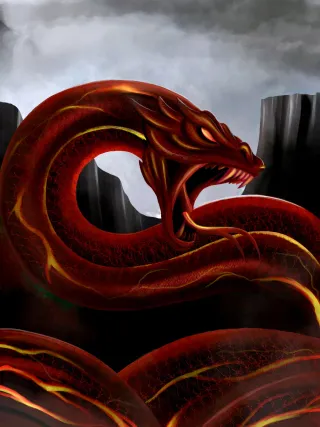 Serpiente de Magma