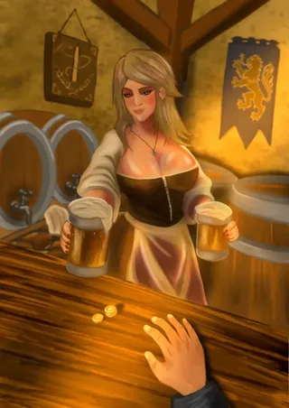 Cerveza dorada