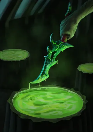 Daga Tóxica de Jade